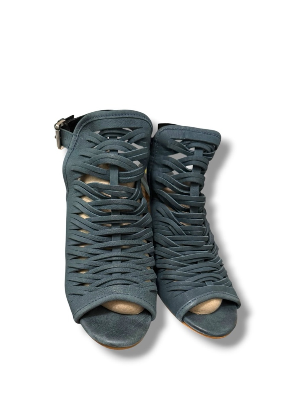 Sam Edelman Holly Block Stack Heel Booties Size 8 - Picture 4 of 7